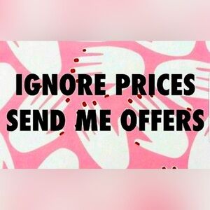 All items are open to offers!! :D ALWAYS!